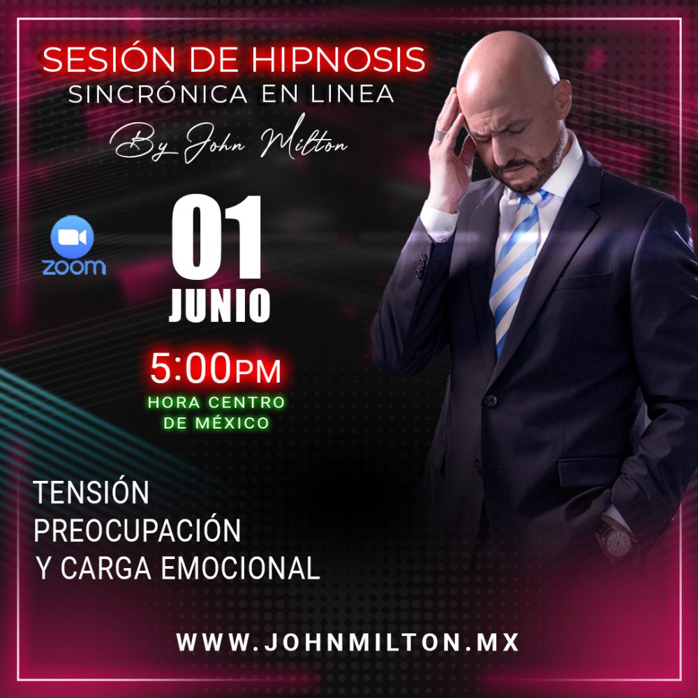 Hipnosis Sincrónica para la tensión, preocupación y carga emocional