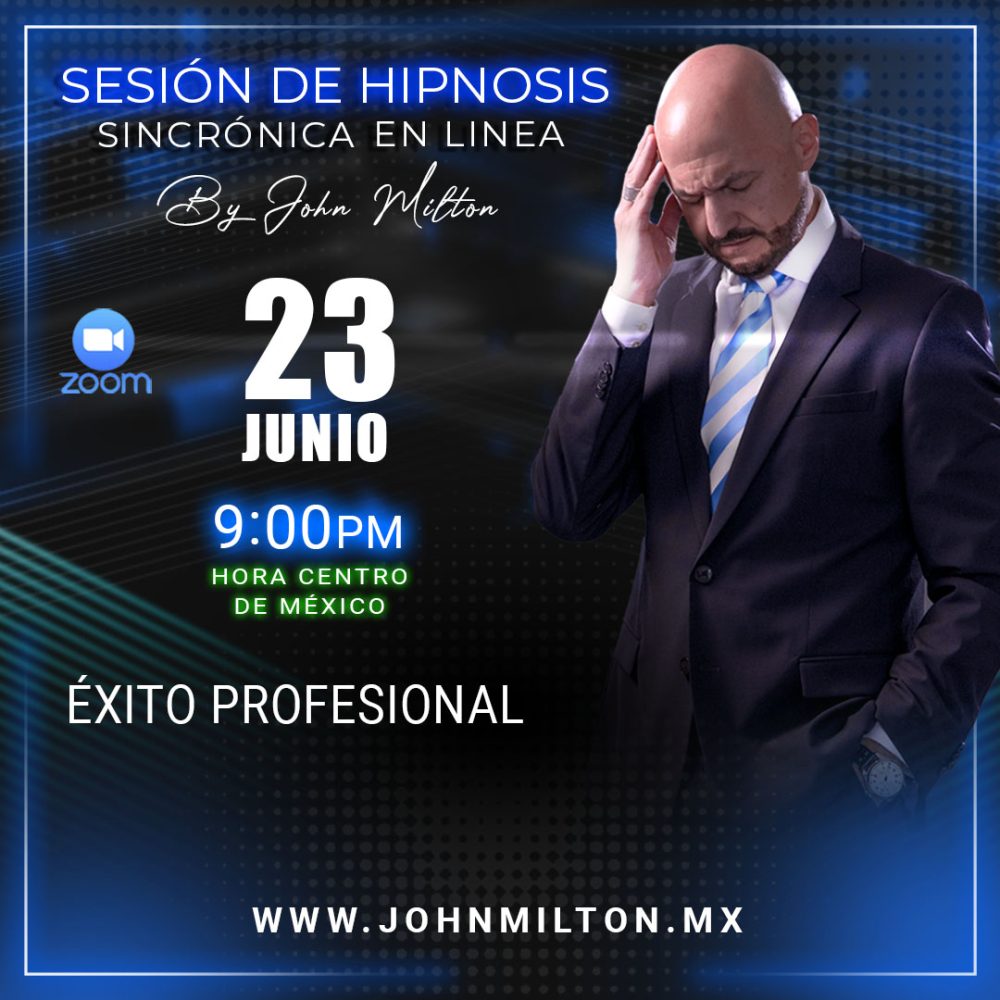 Hipnosis Sincrónica Éxito Profesional, visualiza tu éxito y llega a el