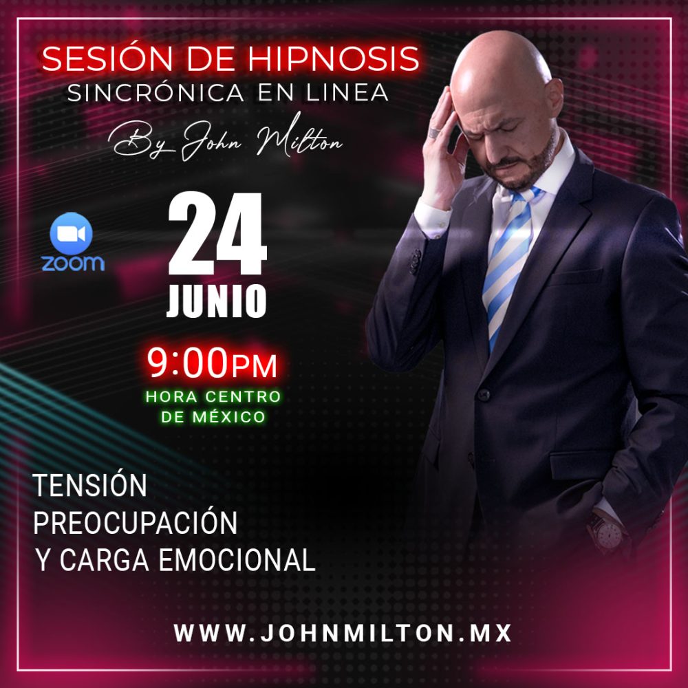 Hipnosis Sincrónica para la tensión, preocupación y carga emocional