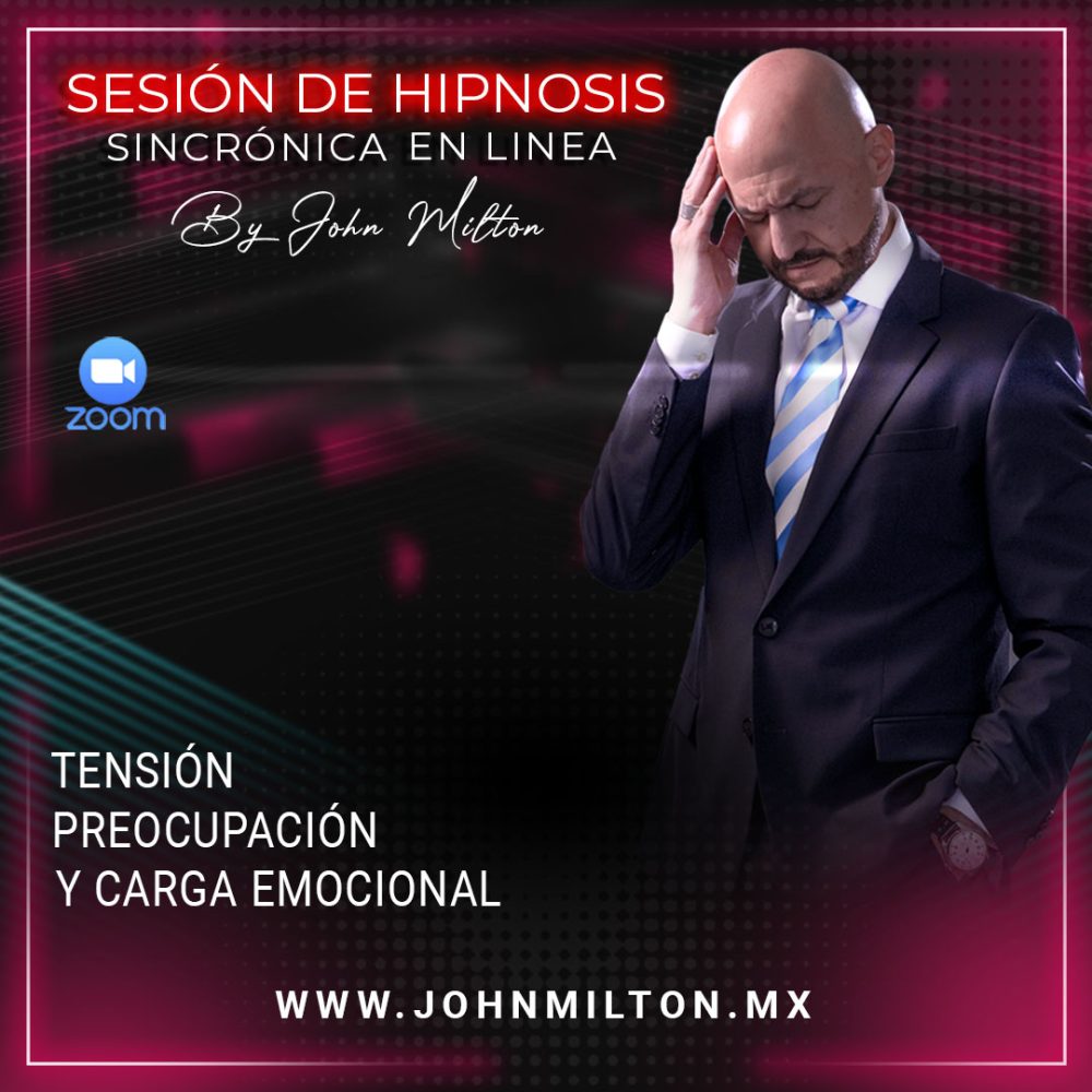 Hipnosis Sincrónica para la tensión, preocupación y carga emocional