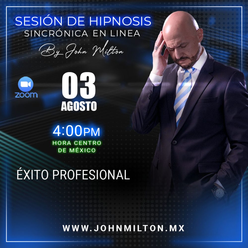 Hipnosis Sincrónica Éxito Profesional, visualiza tu éxito y llega a el