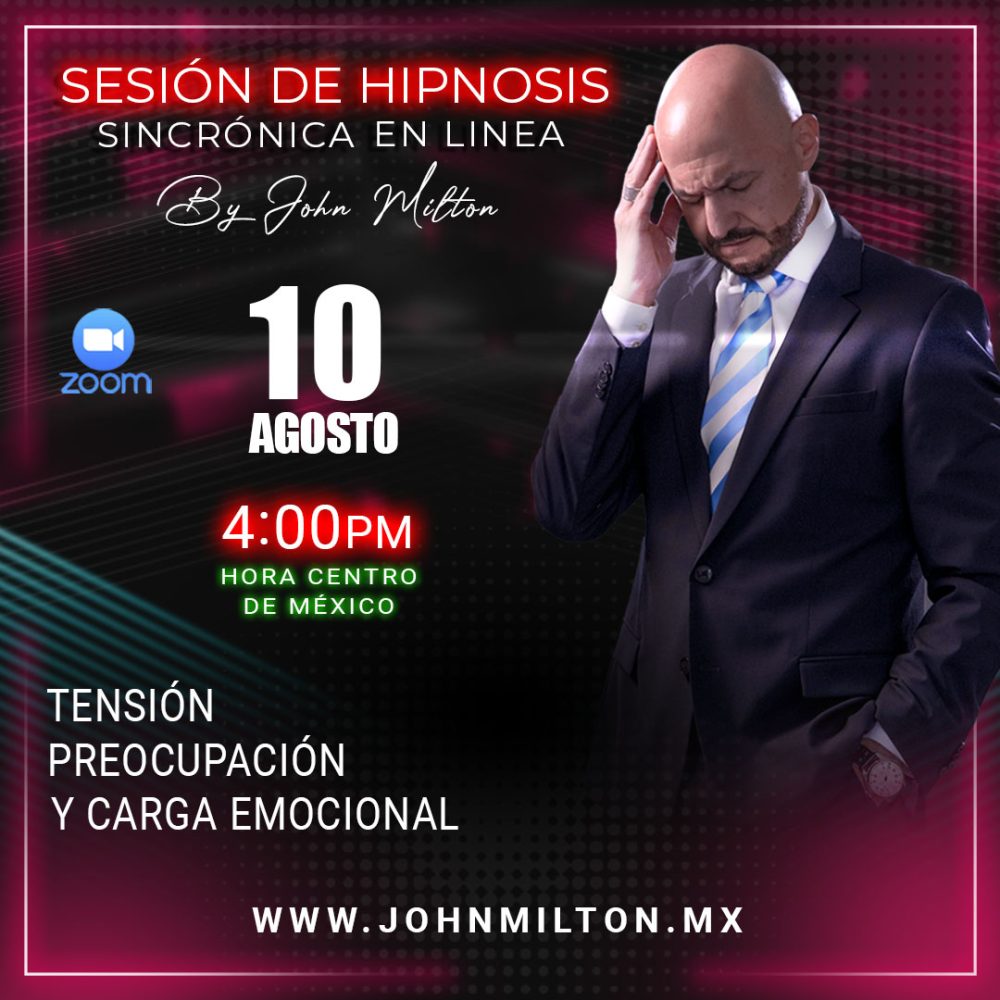 Hipnosis Sincrónica para la tensión, preocupación y carga emocional
