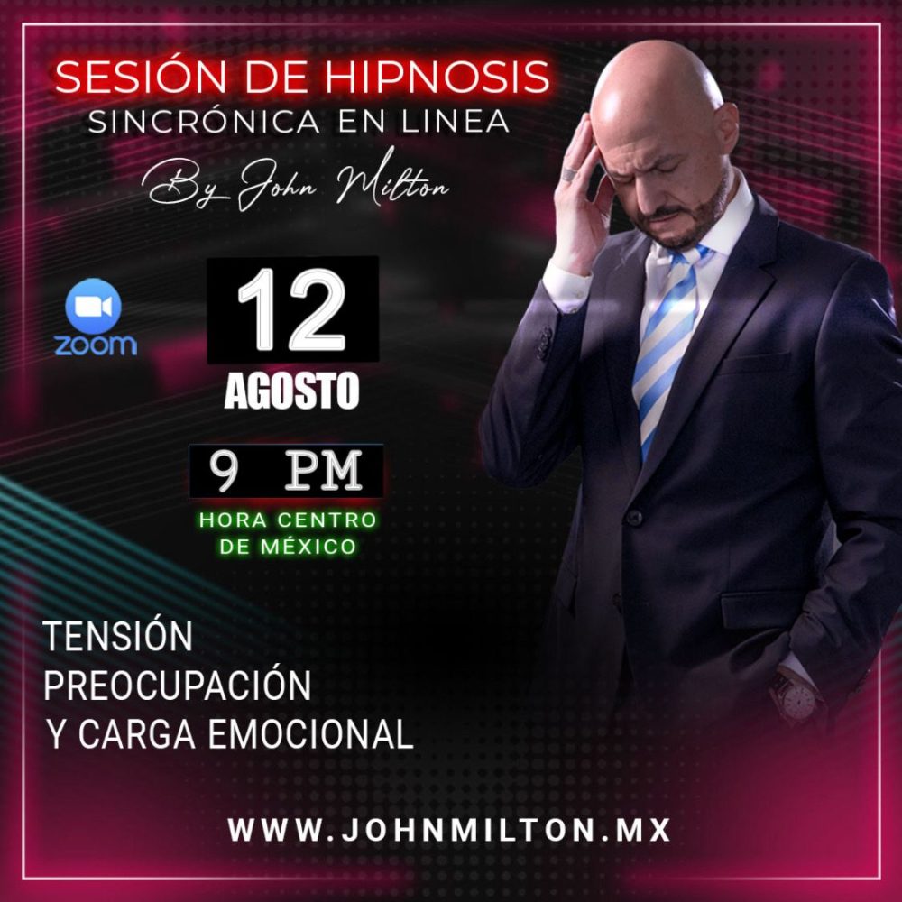 Hipnosis Sincrónica para la tensión, preocupación y carga emocional
