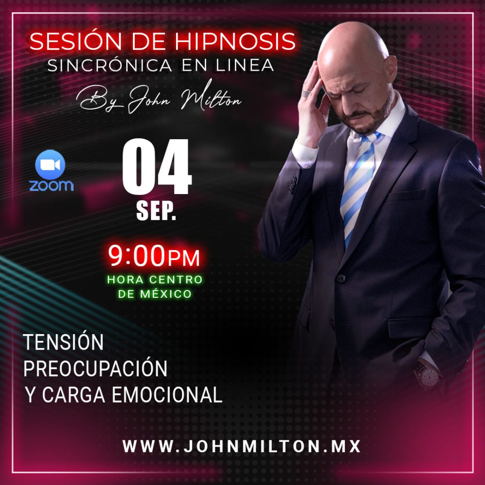 Hipnosis Sincrónica para la tensión, preocupación y carga emocional